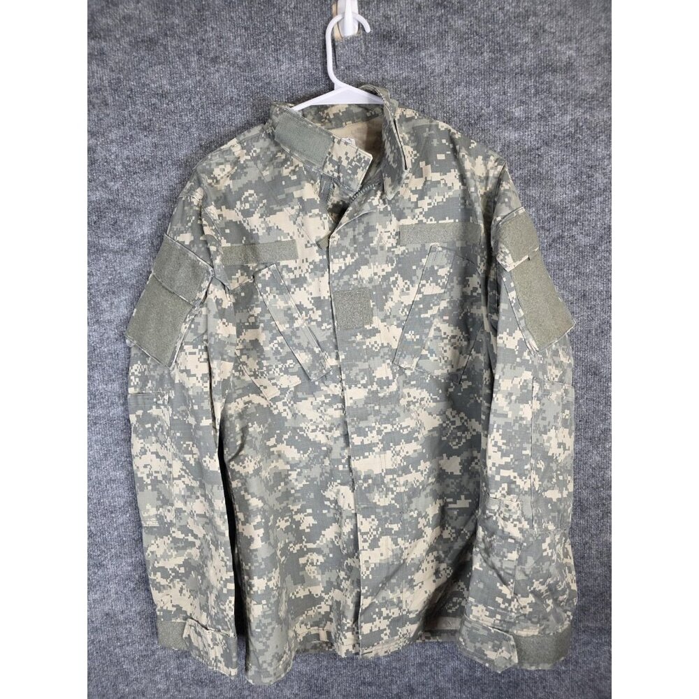Army Combat Uniform Jacket Mens Small X-Long Military Coat ACU NSN 8415-01